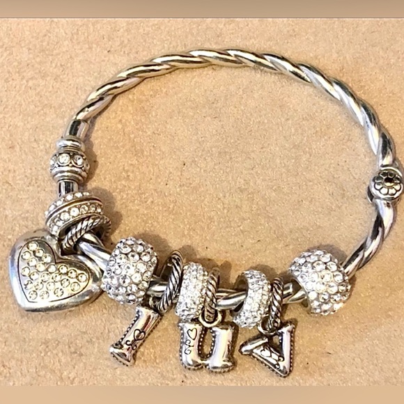 🆕 Brighton Alphabet Collection letter l (lower case L) silver charm NWOT Retired - Picture 6 of 7